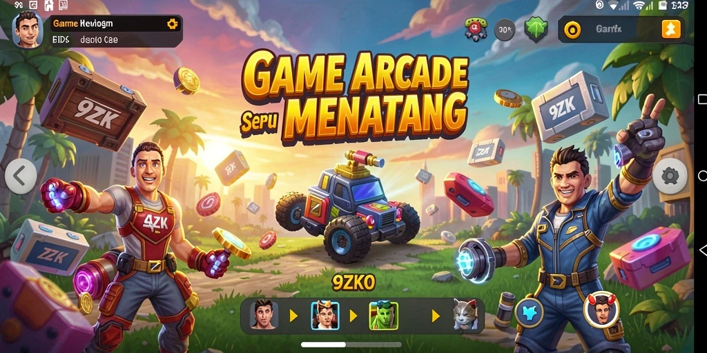 Tampilan menarik dari gameplay 9ZK yang seru dan menantang.