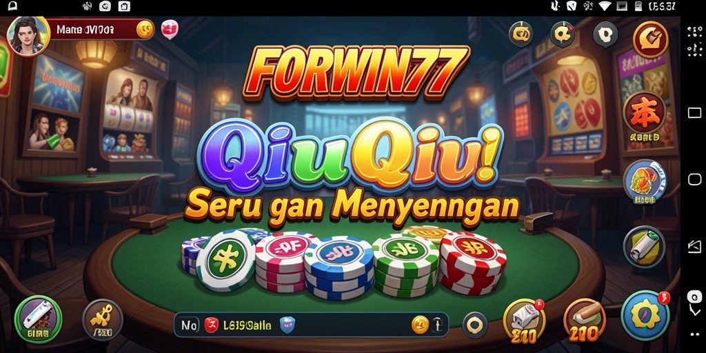 Screenshot gameplay QiuQiu yang menarik dan seru.