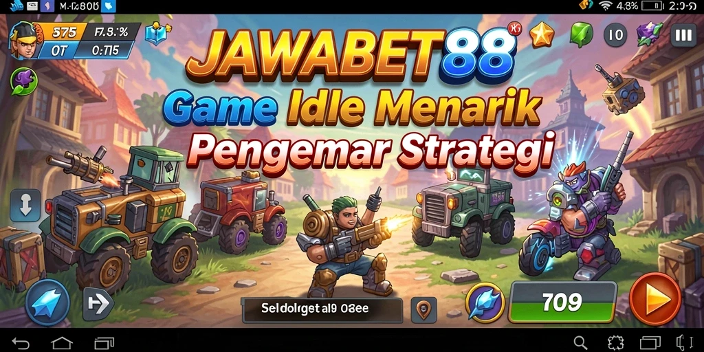 Tampilan gameplay menarik dari JAWABET88 dengan aksi Idle seru.