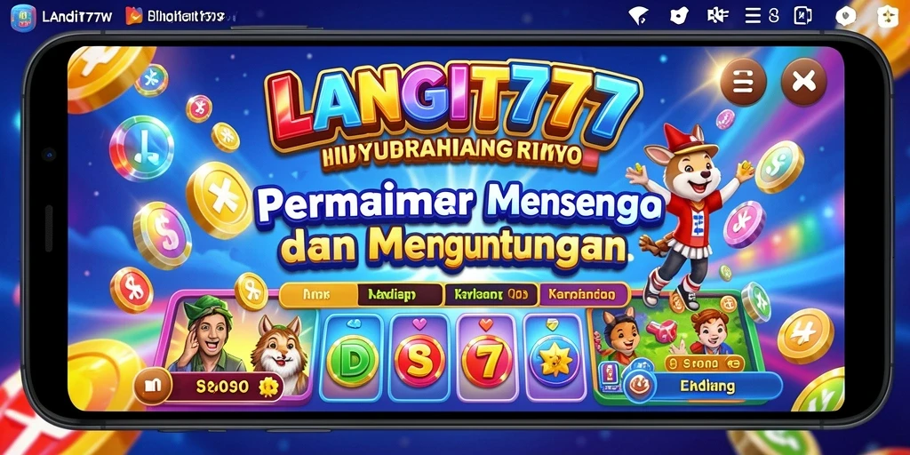 Tampilan gameplay LANGIT777 yang menarik saat bermain Bingo.