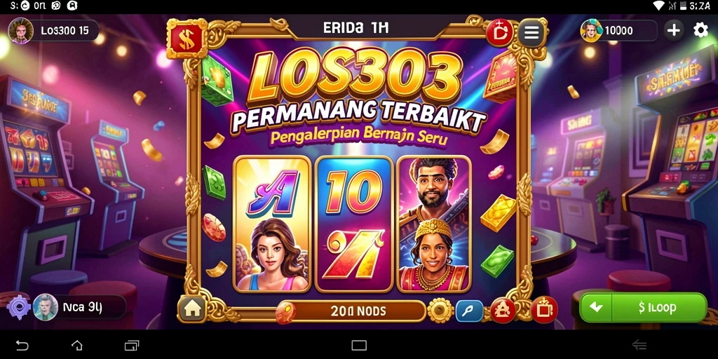 Tampilan menarik dari gameplay slot di LOS303.