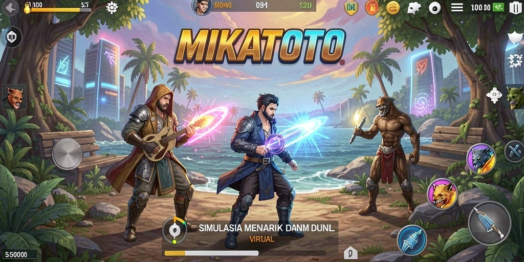 Tampilan gameplay MIKATOTO yang menarik dan interaktif.