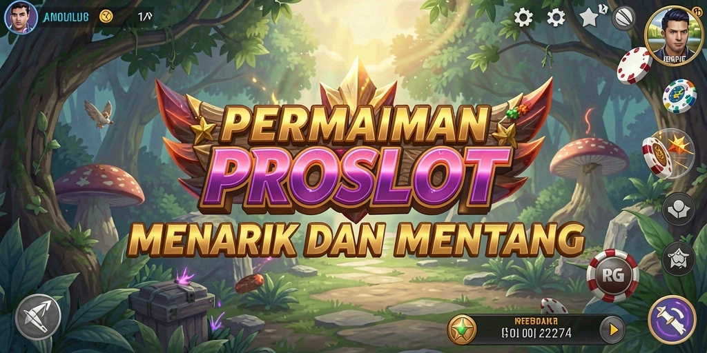 Tampilan gameplay RPG yang epik dan mendalam di PROSLOT.