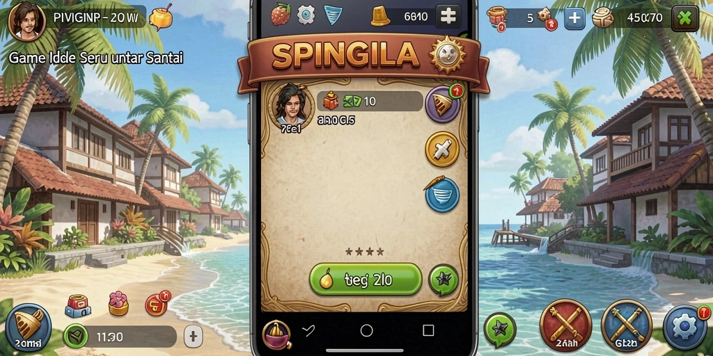 Tampilan gameplay SPINGILA yang mengasyikkan dan interaktif.