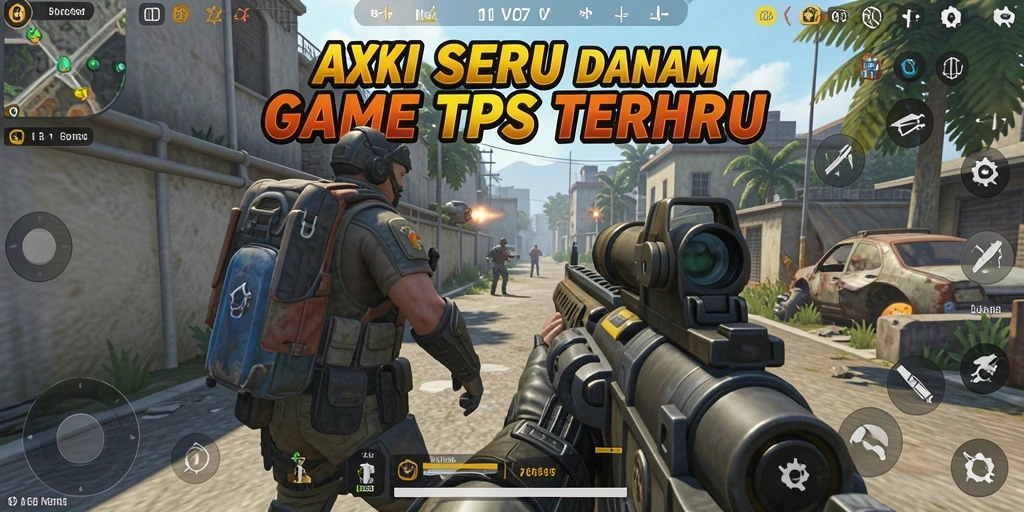 Tampilan gameplay seru dan menegangkan di V07.