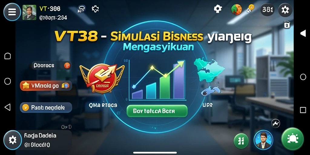 Tangkapan layar utama VT38 yang menunjukkan aksi gameplay Tycoon yang menantang.